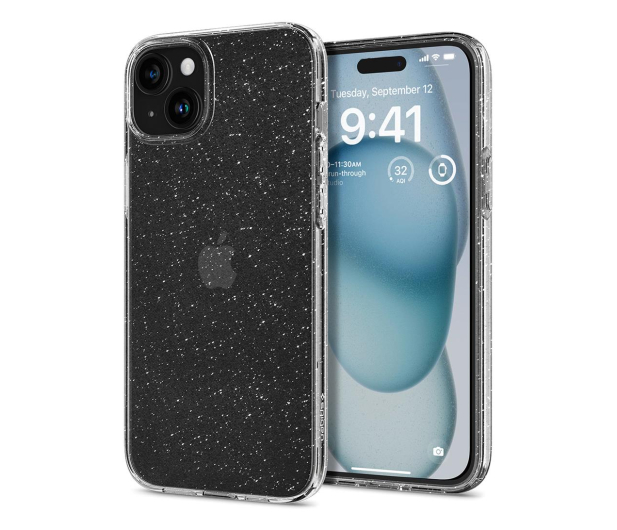 SPIGEN Liquid Crystal do iPhone 15 glitter crystal ACS06788 - 1178846 - zdjęcie
